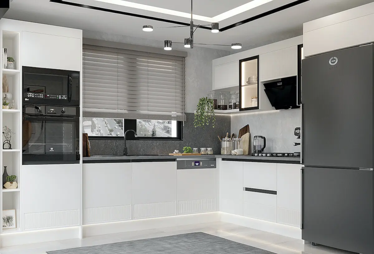 Fitted kitchen